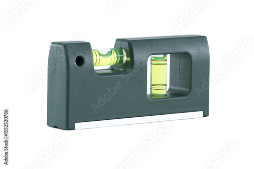 A spirit level, an essential tool for accurate measurement and construction projects