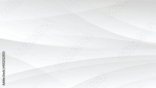 abstract white background with wavy graphic lines 