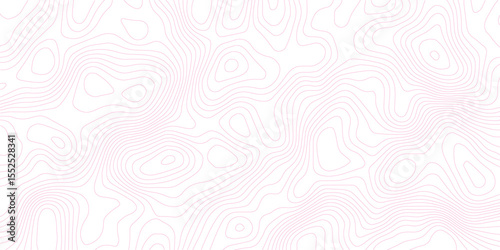 Topography background. Vector banner. Topography map background. Vector geographic contour map. Background of the topographic map. Topographic map lines, contour background. 