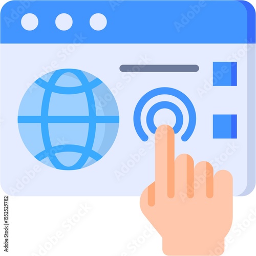 Website Click Icon