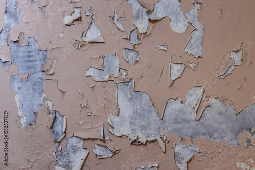 Textured Backdrop Of Deteriorating Wall