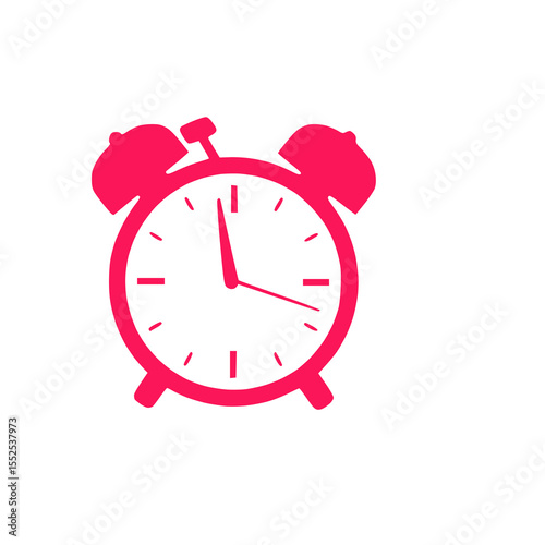 Classic red alarm symbol.