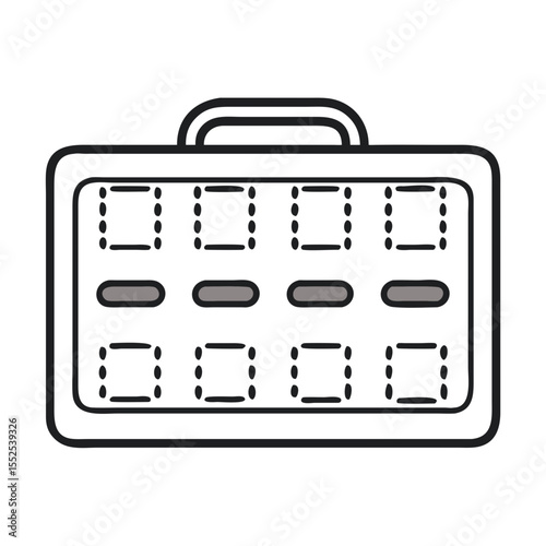 Carrying Case Designed for Neatly Organizing Tools and Accessories