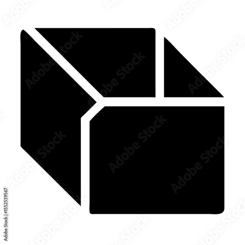 Origami Paper Prepared in a Classic Flat Position for Folding Activities