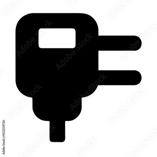 Power Charging Socket Connector Logo Design for Modern Technology Needs