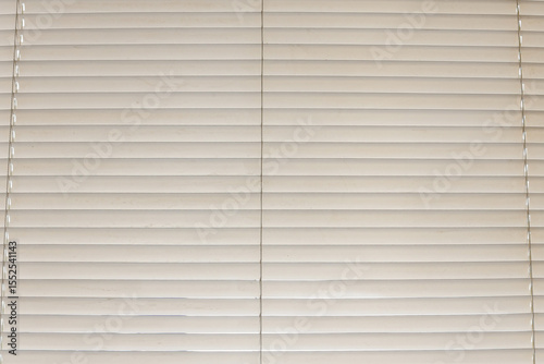 Modern Window Covering Detail Highlighting The Clean Simple Design And Soft Tones Of Window Blinds