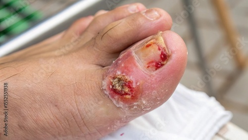 Severe Foot Ulcers and Infections Causes and Treatments