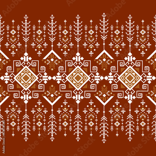 Chevron Ethnic, geometric, tribal, aztec, Geometric pattern vector illustration design.