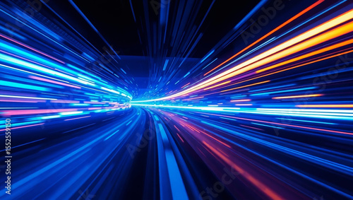 Flying futuristic central processing unit. electronic circuitry within a computer that carries out the instructions of a computer program performing arithmetic, logic, controlling