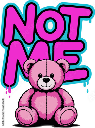 bear teddy t-shirt design
