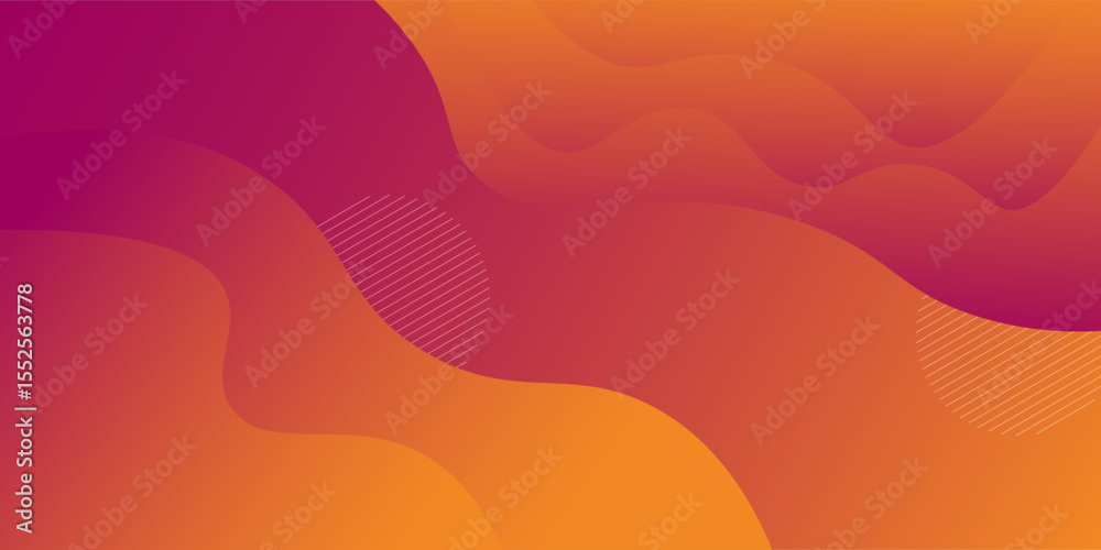 Fototapeta premium Abstract modern graphic element. Dynamical colored forms and waves. Gradient abstract banner with flowing liquid shapes, vector illustration