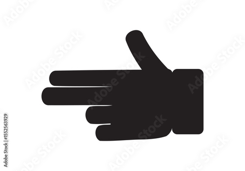 Hands poses. hand holding and pointing gestures, fingers crossed, fist, peace and thumb up. Cartoon human palms and wrist vector set.
Icon Set of Editable Hand Variations