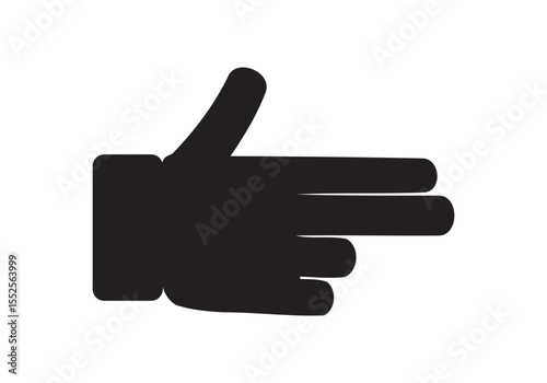 Hands poses. hand holding and pointing gestures, fingers crossed, fist, peace and thumb up. Cartoon human palms and wrist vector set.
Icon Set of Editable Hand Variations