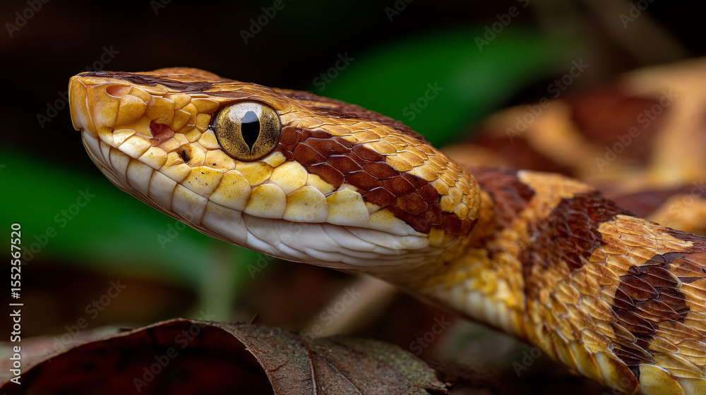 Fototapeta premium Slither Into Knowledge: It’s World Snake Day