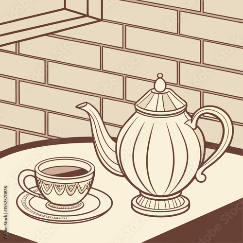 Cozy Brick Wall Brew v
