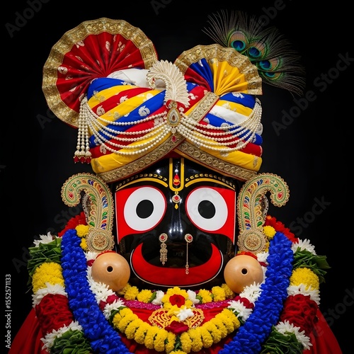 Jagannath hindu god deity - indian god, lord jagannath