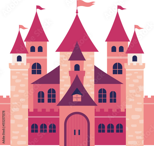 Fantasy Cartoon Castle

