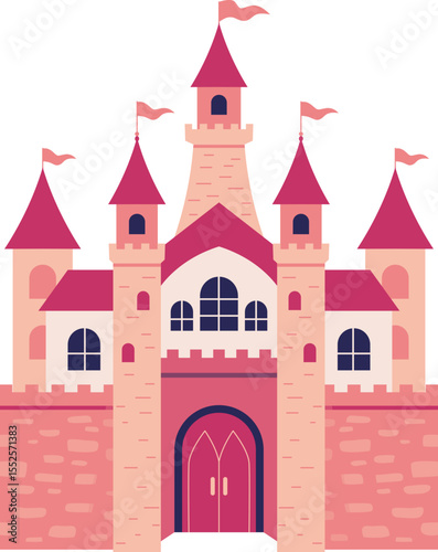 Fantasy Cartoon Castle

