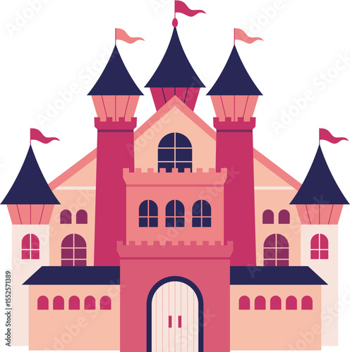 Fantasy Cartoon Castle

