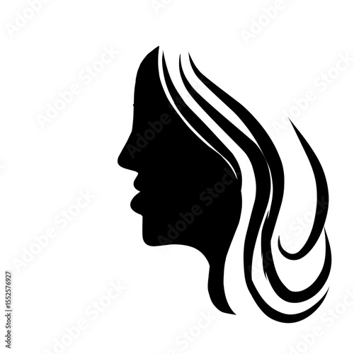 silhouette of a woman