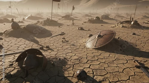Ancient Battlefield: A Desolate Remembrance of War