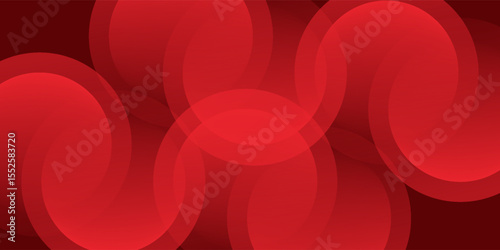 Red abstract background. Dynamic shapes composition. Eps10 vector. modern illustration.