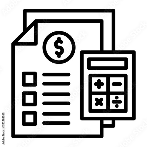 Budget Planning Icon