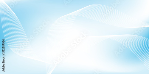 Scientific vector illustration genetic engineering and gene manipulation concept. DNA helix, DNA strand, molecule or atom, neurons. Abstract structure for Science or medical background. Wave flow.