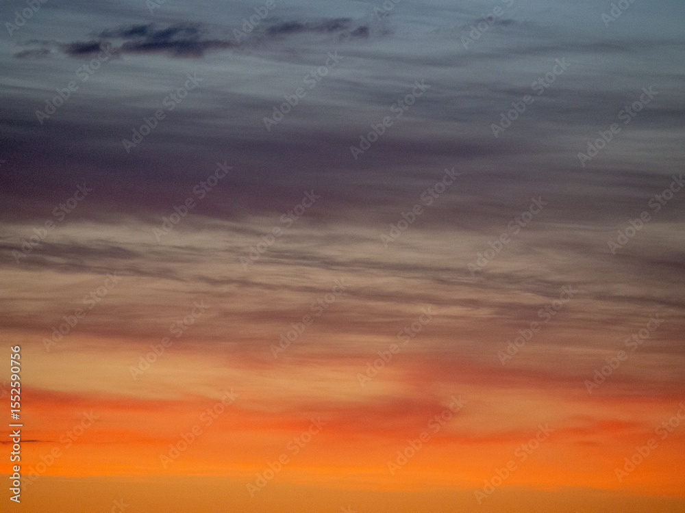 Obraz premium Dramatic sunset landscape. Sunset sky background. Sky at magic hours. Evening mood