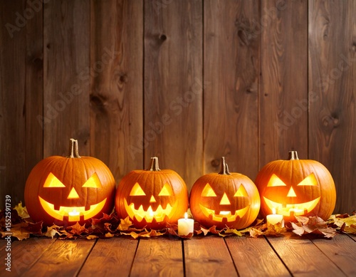 ハロウィンの飾り　ジャック・オー・ランタン