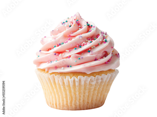   Tasty cup cake isolated on transparent background png
