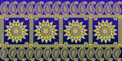 beautiful graphic saree design and this sari design is in Indian style which is for textile fashion industry and it can be used as wallpaper backdrop and website bg this style is originated in india