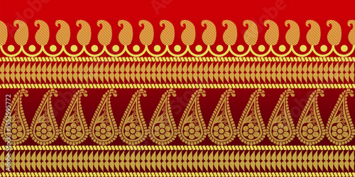 beautiful graphic saree design and this sari design is in Indian style which is for textile fashion industry and it can be used as wallpaper backdrop and website bg this style is originated in india