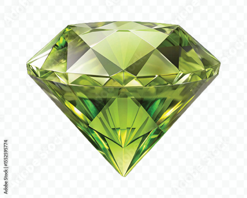  realistic 3d glossy diamond or gemstone in different color style Isolated white background 