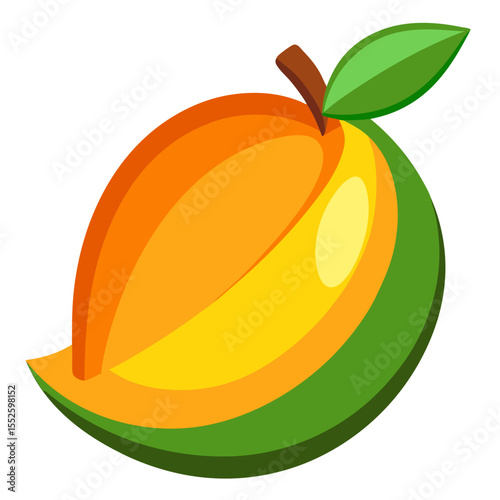 Mango vector
white background