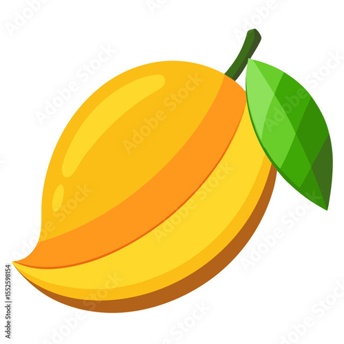 Mango vector
white background