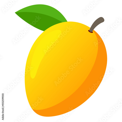 Mango vector
 white background