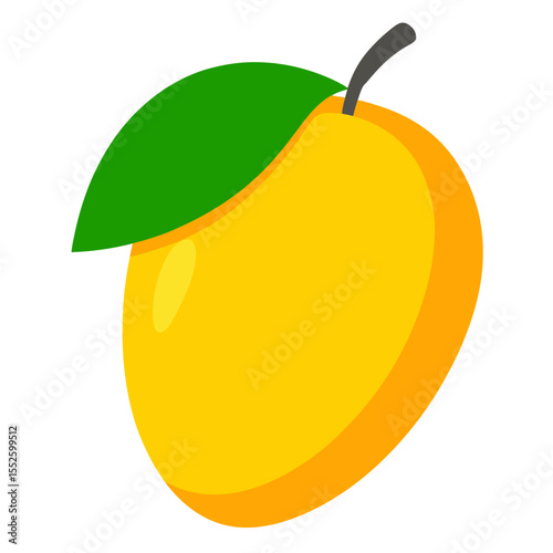 Mango vector
 white background
