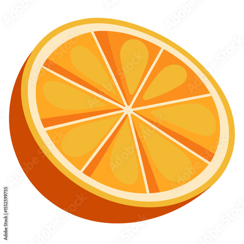 orenge icon white background