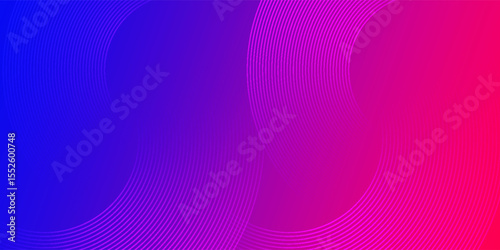 Colorful gradient abstract background with glowing geometric lines. Creative design. Minimalist styleook. vector illustration in modern trendy design