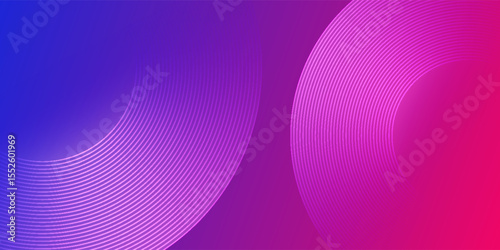 Colorful gradient abstract background with glowing geometric lines. Creative design. Minimalist style. Suit for cover, poster, banner, brochure, website, flyer, book. eps 10