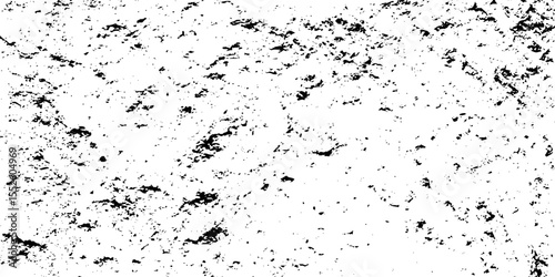 Black and white noise paper dust. Distressed Dirty rough overlay texture. Black grunge texture on transparent backdrop background. Scratches on a white background.	
