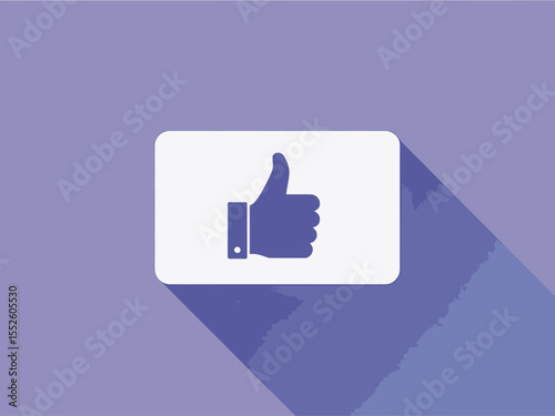  Subscribe button with thumbs up icon on background 
