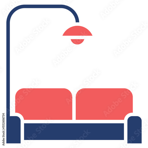 Decorative Lights glyph color icon