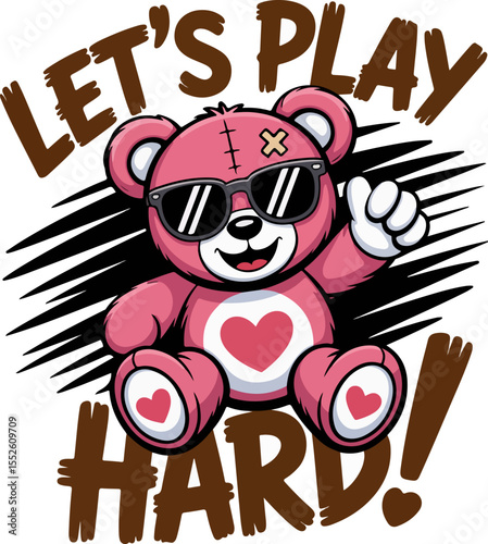 teddy t-shirt design