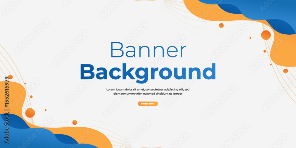 Abstract banner background template