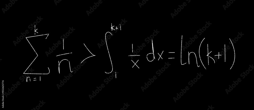Fototapeta premium Close up of polynomial equation