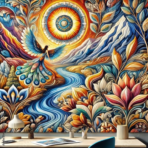 Wallpaper Mural Provides with various interior decorations Torontodigital.ca