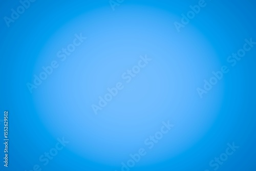 Circular blue gradient is spreading across flat design, showing light center fading into dark edges