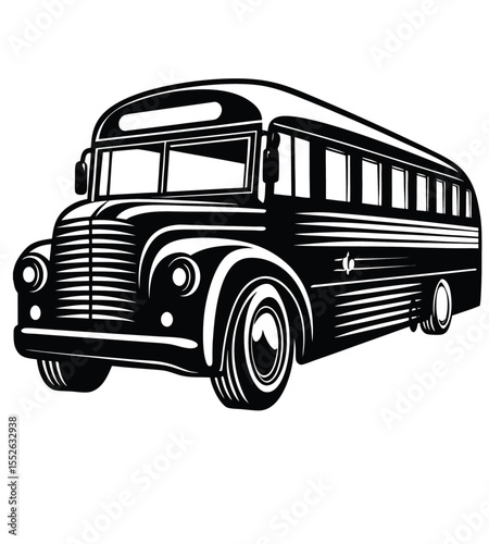 Stylized white  and black  mini truck  driving through a desert road, minimalist design."
